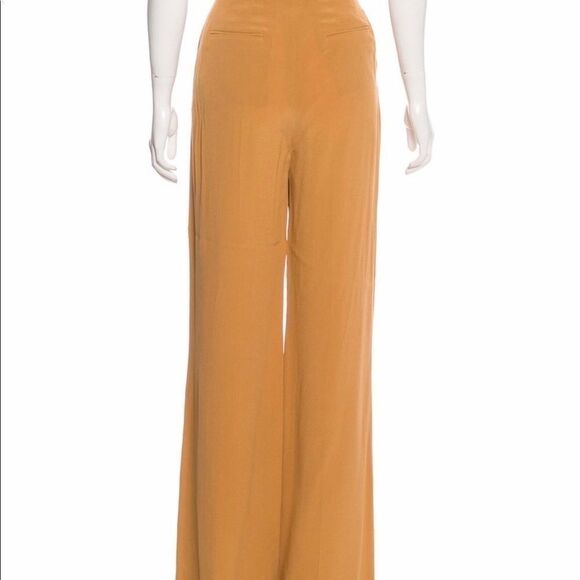 Silk High-Rise Pants w/Tags  - Picture 3 of 11